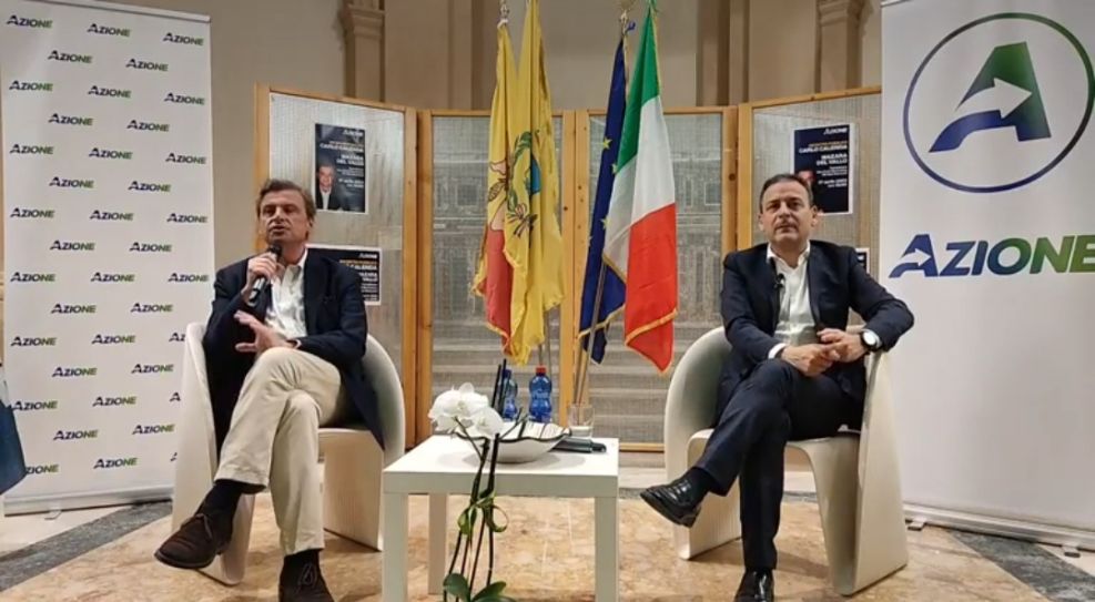 AZIONE: CARLO CALENDA A MAZARA DEL VALLO