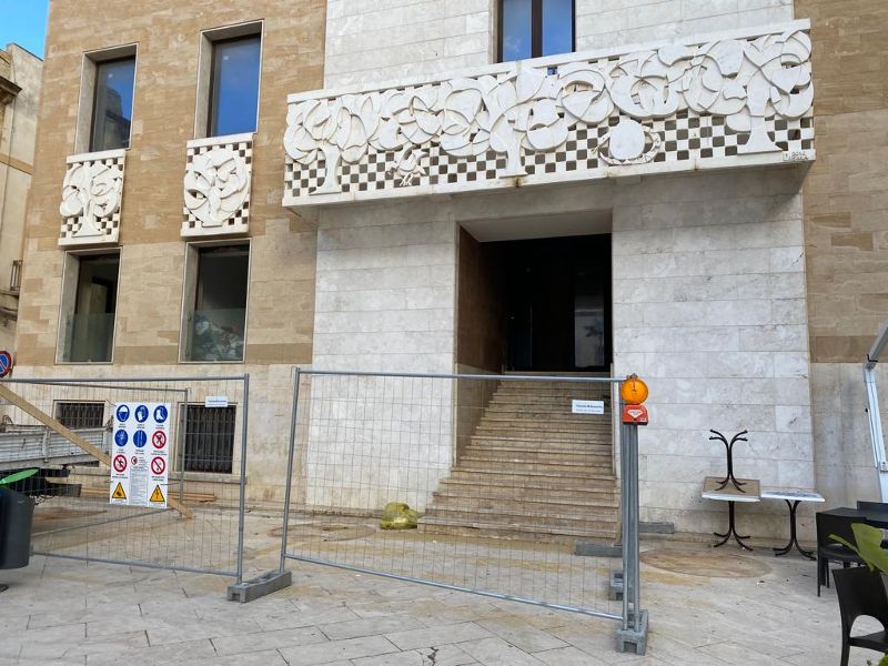 Mazara. Al via gli interventi di ristrutturazione del palazzo comunale. Si concluderanno entro sei mesi