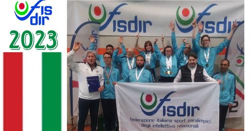 L’ASD Paralimpica “Mimì Rodolico “Mazara PER IL 4° ANNO CONSECUTIVO Campione d’Italia FISDIR 2023 nel tennis tavolo