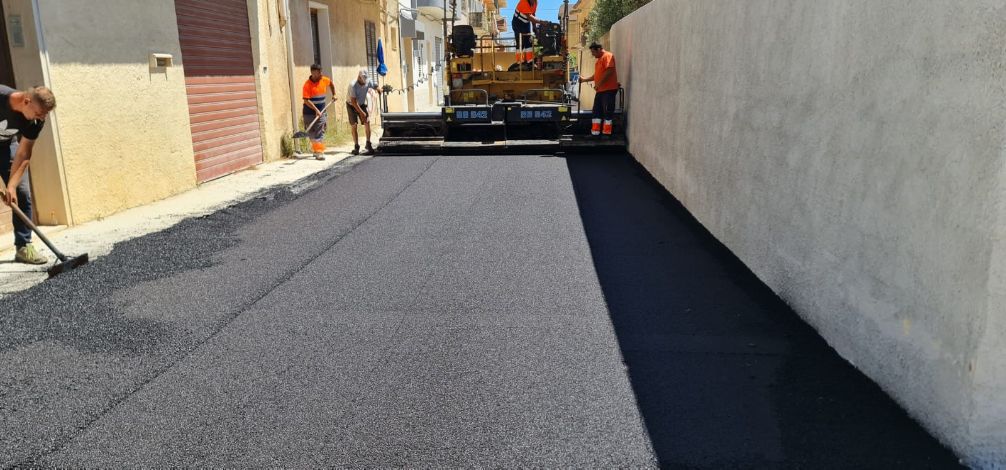 Mazara. Lavori Pubblici, ultimata la messa in sicurezza ed il ripristino stradale di via delle Latomie