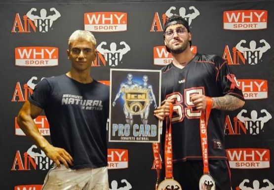 Mazara. Umberto Russo e Luigi Li Causi, un trionfo nel natural bodybuilding