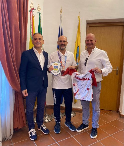 Riconoscimento della Città all'atleta Bartolomeo Marmoreo