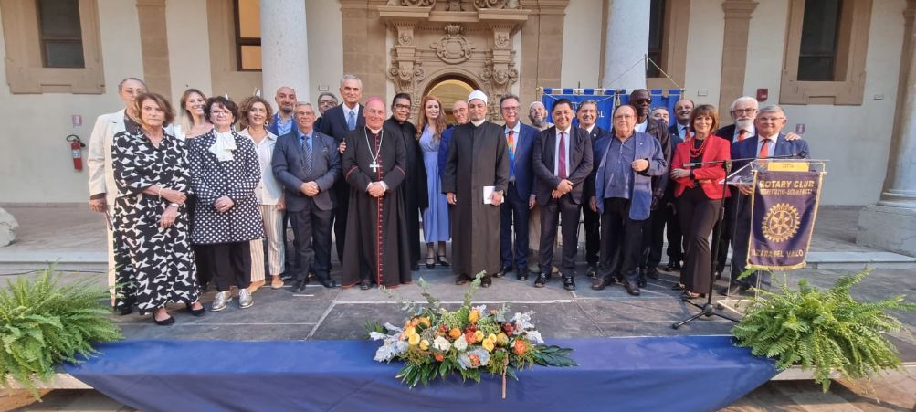 Mazara. VIII° edizione del Blue Rotarian Event, l’Invocazione Rotariana per la Pace fra i Popoli organizzata dal Rotary Club