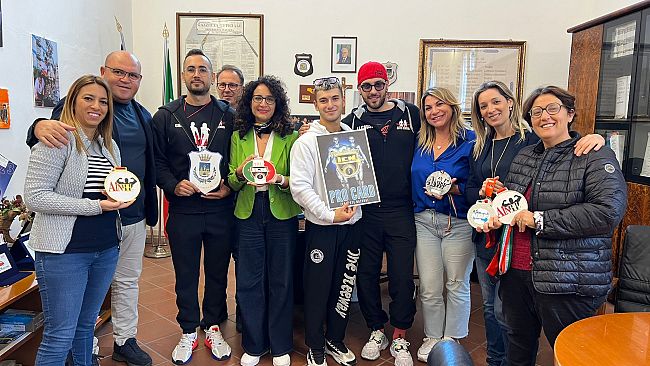 Mazara. La V Commissione Consiliare incontra il campione nazionale Umberto Russo