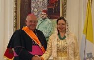 Conferimento del Grand Cordon dell’Ordine del Wissam Al Alaoui, concesso da Sua Maestà Mohammed VI, Re del Marocco, a S.E.R. Mons. Vito Rallo, Arcivescovo Titolare di Alba e Nunzio Apostolico