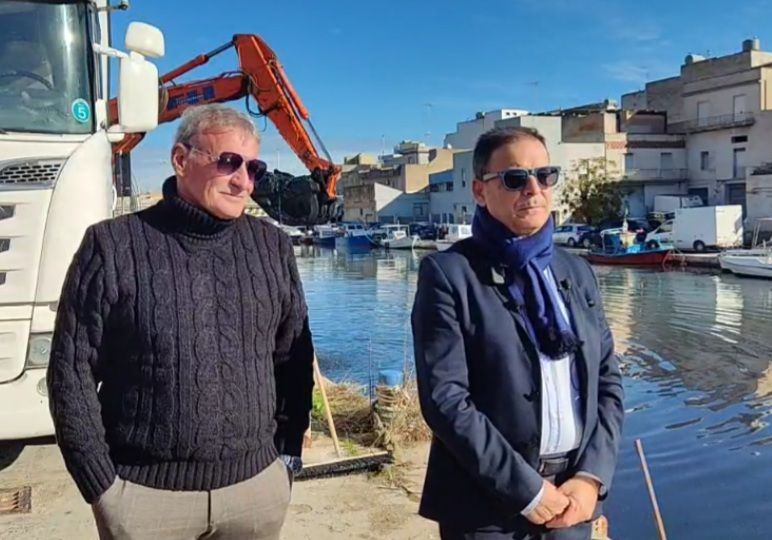 Mazara. Dragaggio fiume Mazaro: intervista al sindaco Quinci e assessore Torrente