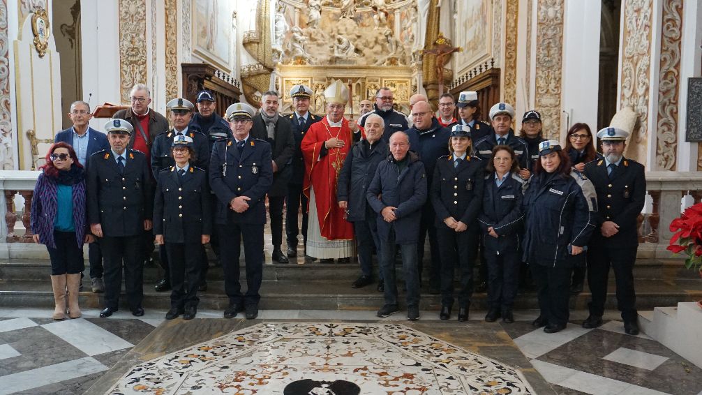 Mazara. Celebrata in Cattedrale la ricorrenza di San Sebastiano martire, Patrono della Polizia locale