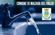 Mazara. Intervento alla condotta idrica del centro storico