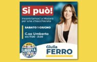 Mazara. Continua il “Si può” tour di Giulia Ferro, candidata per il rinnovo del Parlamento Europeo nella lista LIBERTÀ