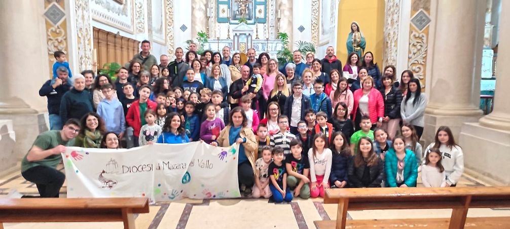 GIORNATA MONDIALE DEI BAMBINI A ROMA, DALLA DIOCESI DI MAZARA 55 RAGAZZI