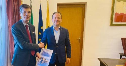 Il nuovo Questore della Provincia di Trapani in visita al Palazzo di Città di Mazara del Vallo