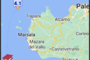 Terremoto di magnitudo 4.1 al largo di Trapani