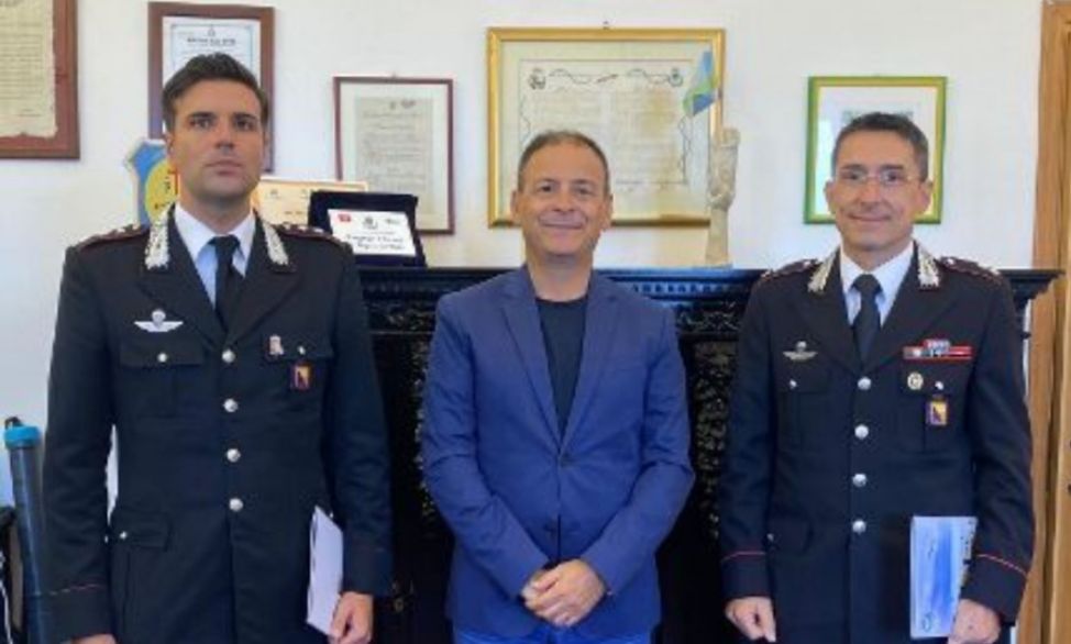 Passaggio di consegne al Comando della Compagnia Carabinieri di Mazara. Al capitano Domenico Testa subentra il maggiore Giuseppe Tomaselli