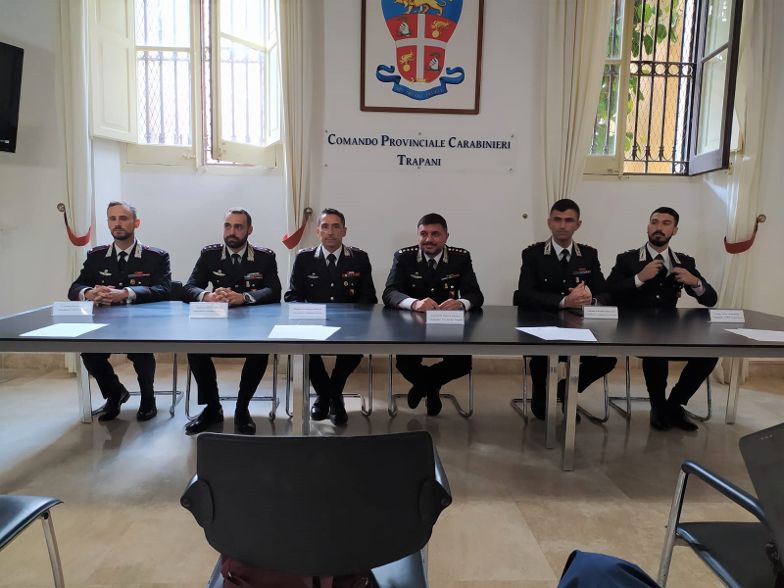 CAMBIO AL VERTICE DEL COMANDO PROVINCIALE DI TRAPANI E DELLE COMPAGNIE DI MARSALA, MAZARA DEL VALLO E CASTELVETRANO