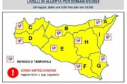 Meteo: AVVISO REGIONALE DI PROTEZIONE CIVILE