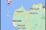 Scossa di terremoto 3.2 al largo della costa trapanese