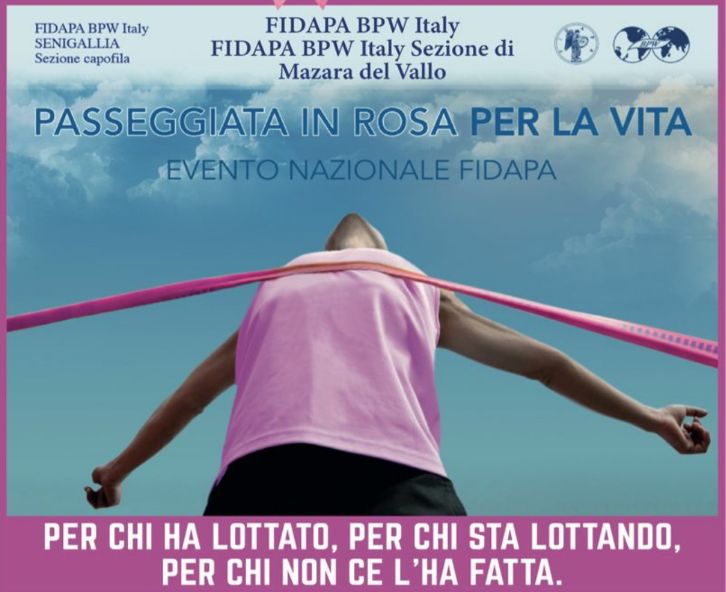 Mazara: FIDAPA e STRAWOMAN insieme per la prevenzione con la “Passeggiata in Rosa per la Vita” 20 Ottobre 2024