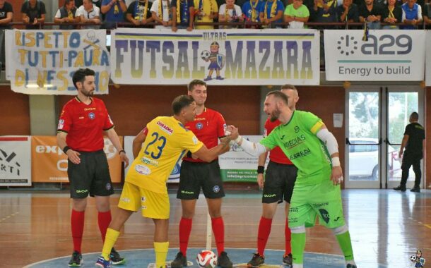 RIVELLA REGALA IL PRIMO PUNTO IN SERIE A2 AL FUTSAL MAZARA. COL MONOPOLI TERMINA 1-1