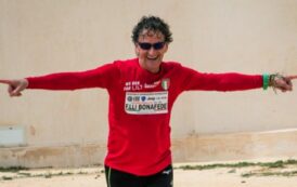 Mazara: L'atleta mazarese Pino Pomilia Testimonial Lilt alla Maratona di Palermo