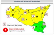 Avviso di allerta meteo gialla fino alle ore 24 del 23 dicembre 2024