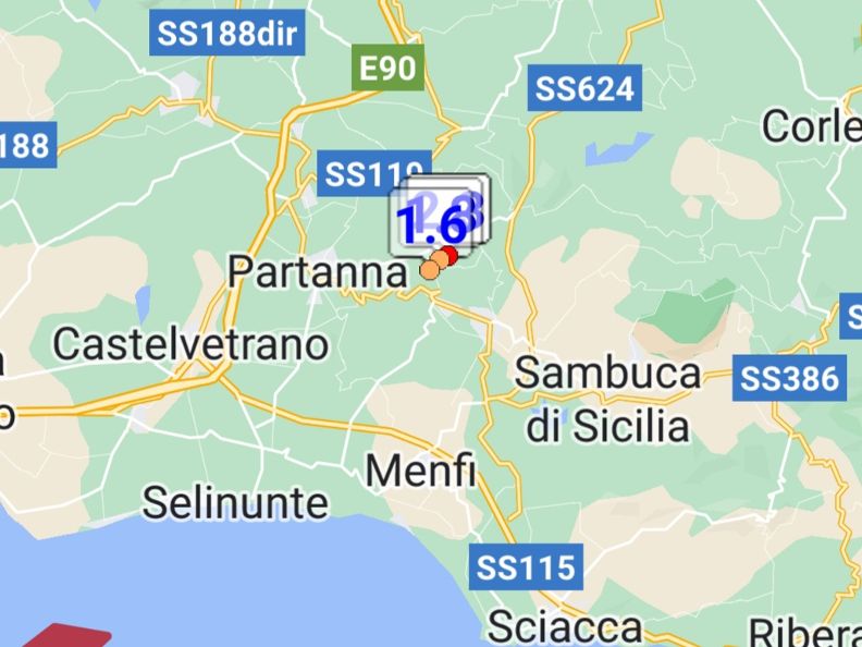 Terza leggera scossa sismica nella Valle del Belice